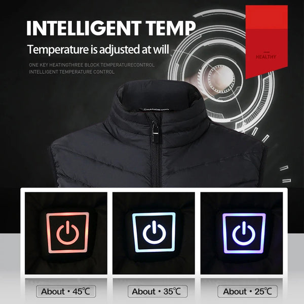 USB Heated Winter Jacket